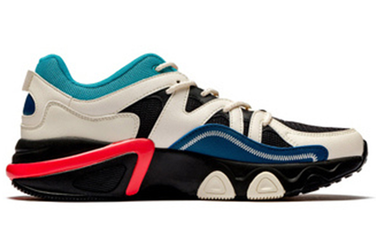 361° Chunky Sneakers Men Low-Top Black/White/Blue