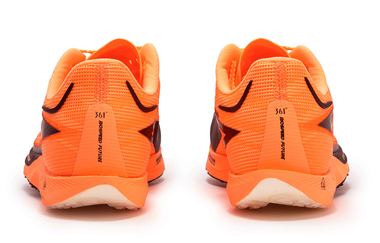 361° Cushioning Anti-Slip Wear-Resistant Breathability Low-Top Running Shoes Unisex Cream Peach Red