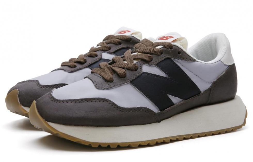 New Balance NB 237 Wear-Resistant Low-Top Running Shoes Unisex Gray Brown купить в интернет-магазине Yoocart с быстрой доставкой по России.