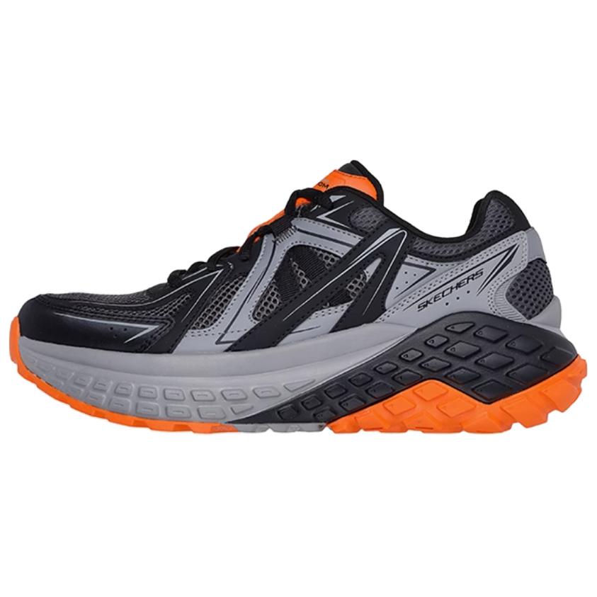 Skechers Monster Low Top Casual Shoes Men's Black Gray купить в интернет-магазине Yoocart с быстрой доставкой по России.