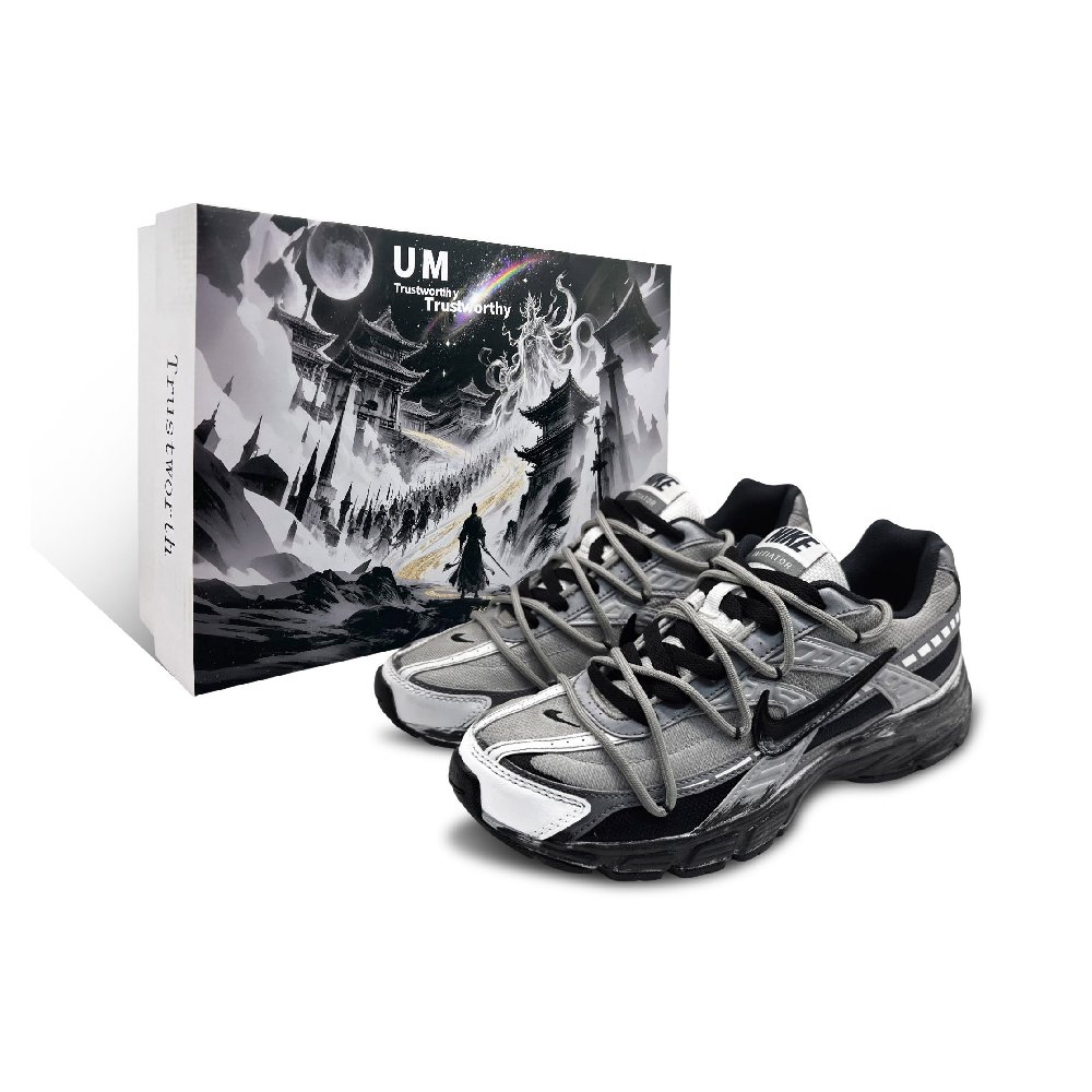 Nike Initiator Abrasion Resistant Low top Running Shoes Unisex Gray