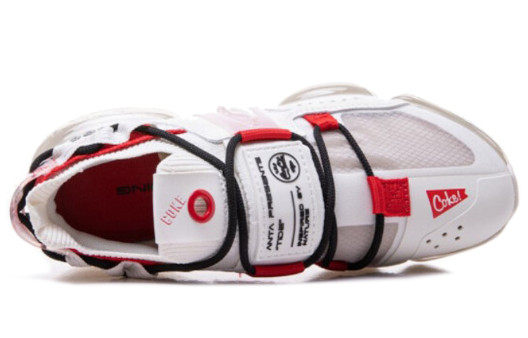 ANTA X Coca Cola Running Series Sneakers 'White Black Red' Women's купить в интернет-магазине Yoocart с быстрой доставкой по России.