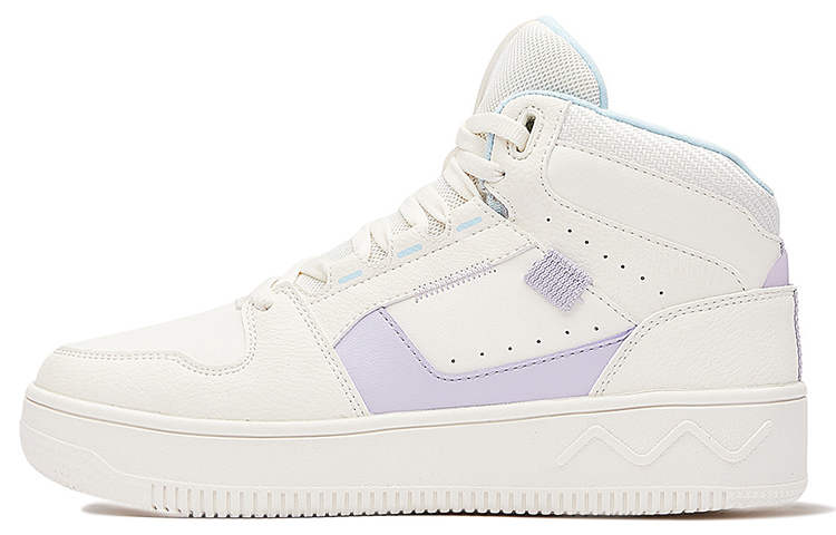 361° Skateboard Shoes Women's High-Top White/Purple