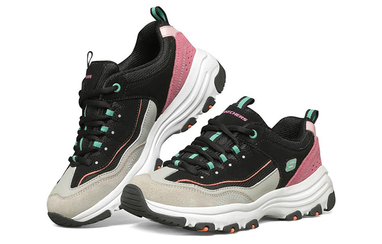 Skechers I Conik Low Top Sneakers Green/Black Women's купить в интернет-магазине Yoocart с быстрой доставкой по России.