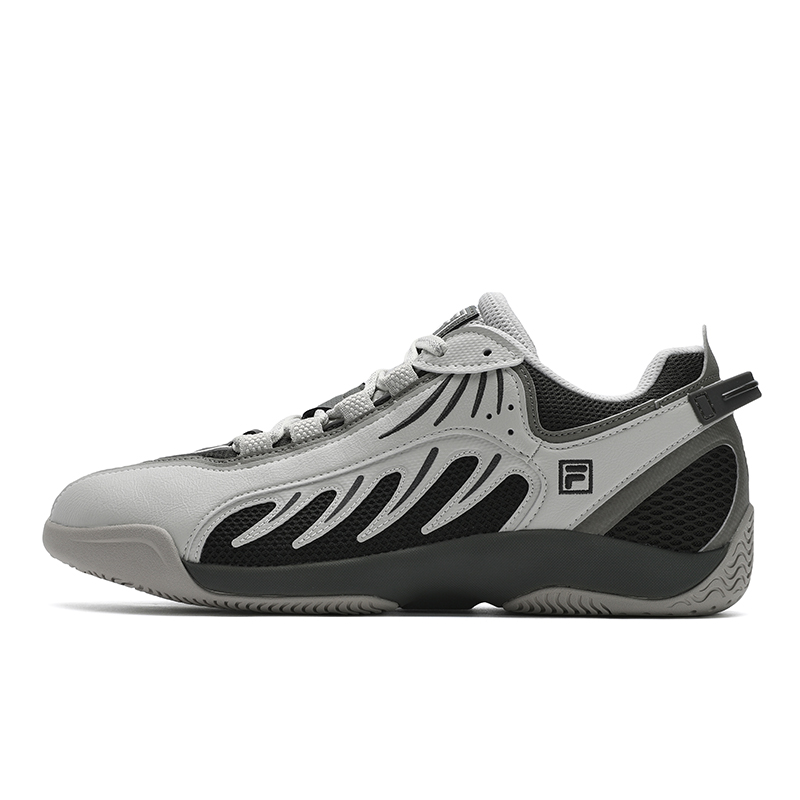 FILA ADE2025 Breathable And Resilient Low Top Casual Shoes Men's Gray Black