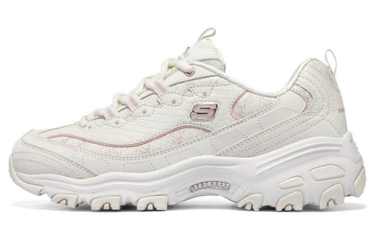 Skechers D'Lites 1.0 Shoes 'White Pink' Women's