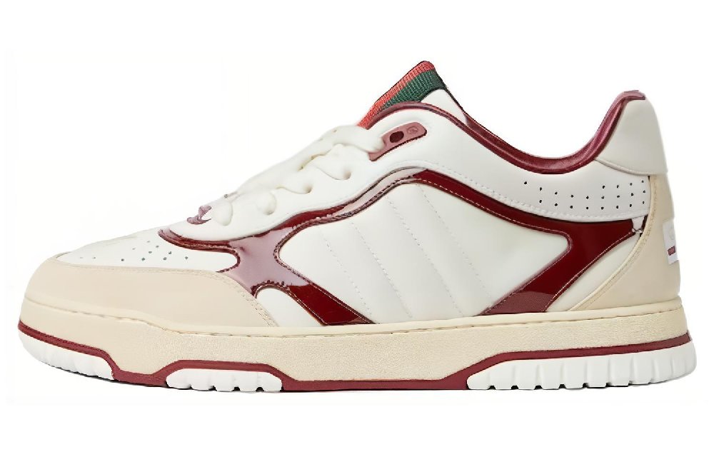 GUCCI Re Web Sneaker 'White Rosso Ancora'