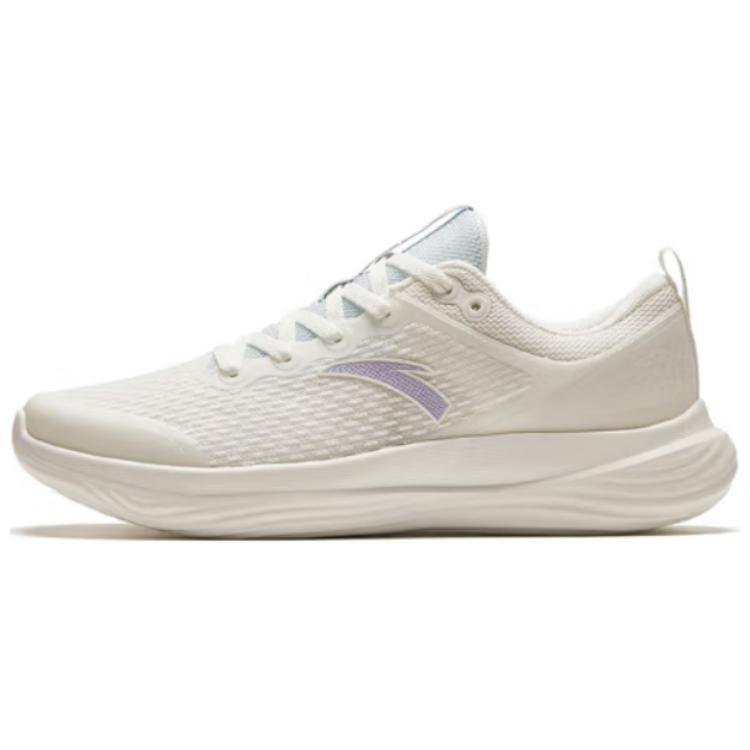 Anta Slip-Resistant Low-Top Running Shoes Women's White
