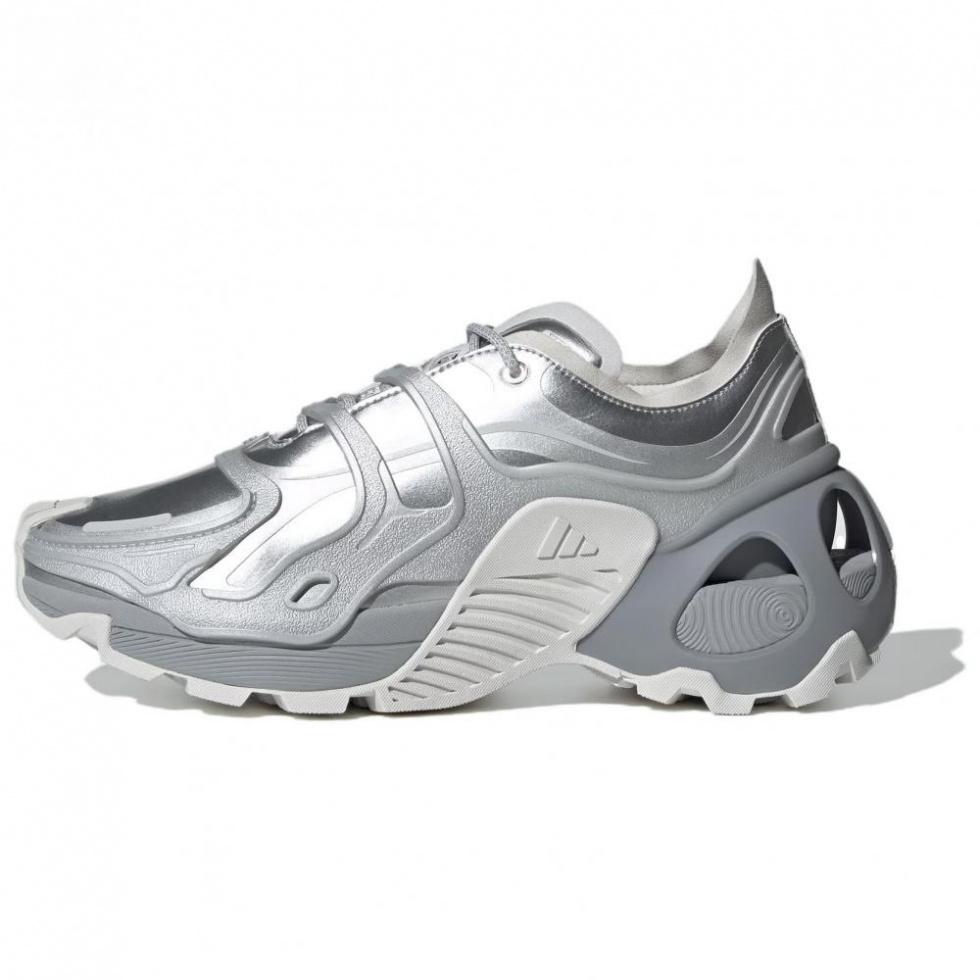 Adidas Wonder Runner Pro Running Shoes Unisex Low-Top Silver Gray