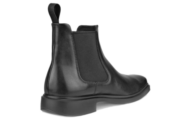 Ecco Short Chelsea Boots Men's Black купить в интернет-магазине Yoocart с быстрой доставкой по России.