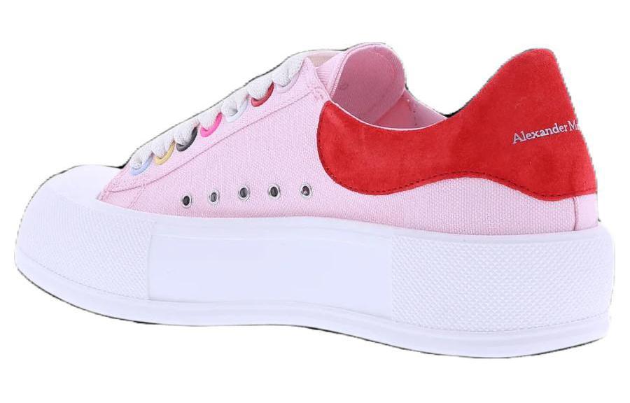 Alexander McQueen Deck Low top Skateboard Shoes Women's Pink White купить в интернет-магазине Yoocart с быстрой доставкой по России.