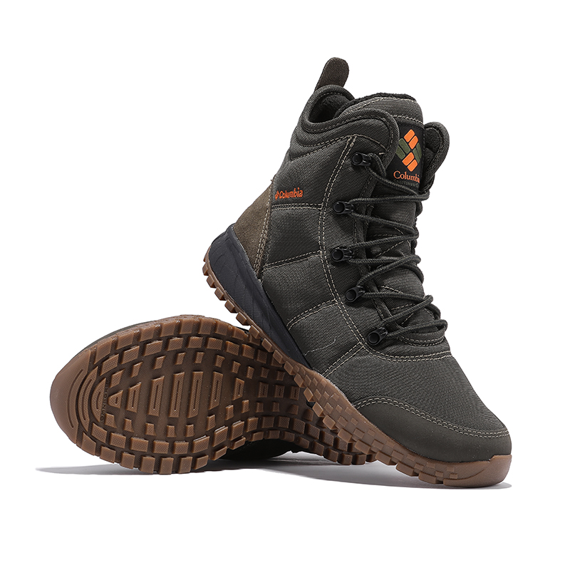 Columbia Outdoor Life Slip Resistant, Abrasion Resistant, Waterproof Support Mid top Hiking Shoes Men's Black купить в интернет-магазине Yoocart с быстрой доставкой по России.