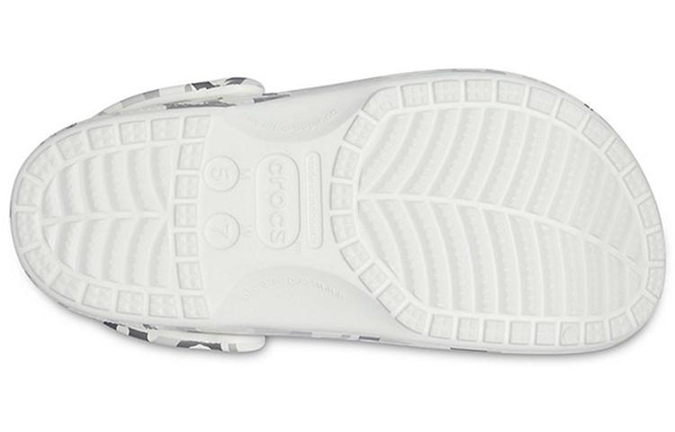 Crocs Unisex Bayaband Sandals White Camo 'Gray White'