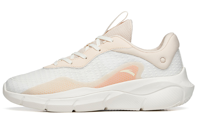 Anta Variety Training Collection Linghui Low-Top Training Shoes Women's White Orange