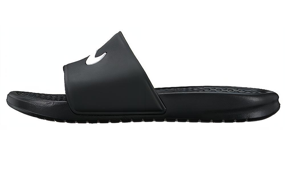 Nike Benassi Shower Slide Women's Black White Slippers 'Black White' Women's