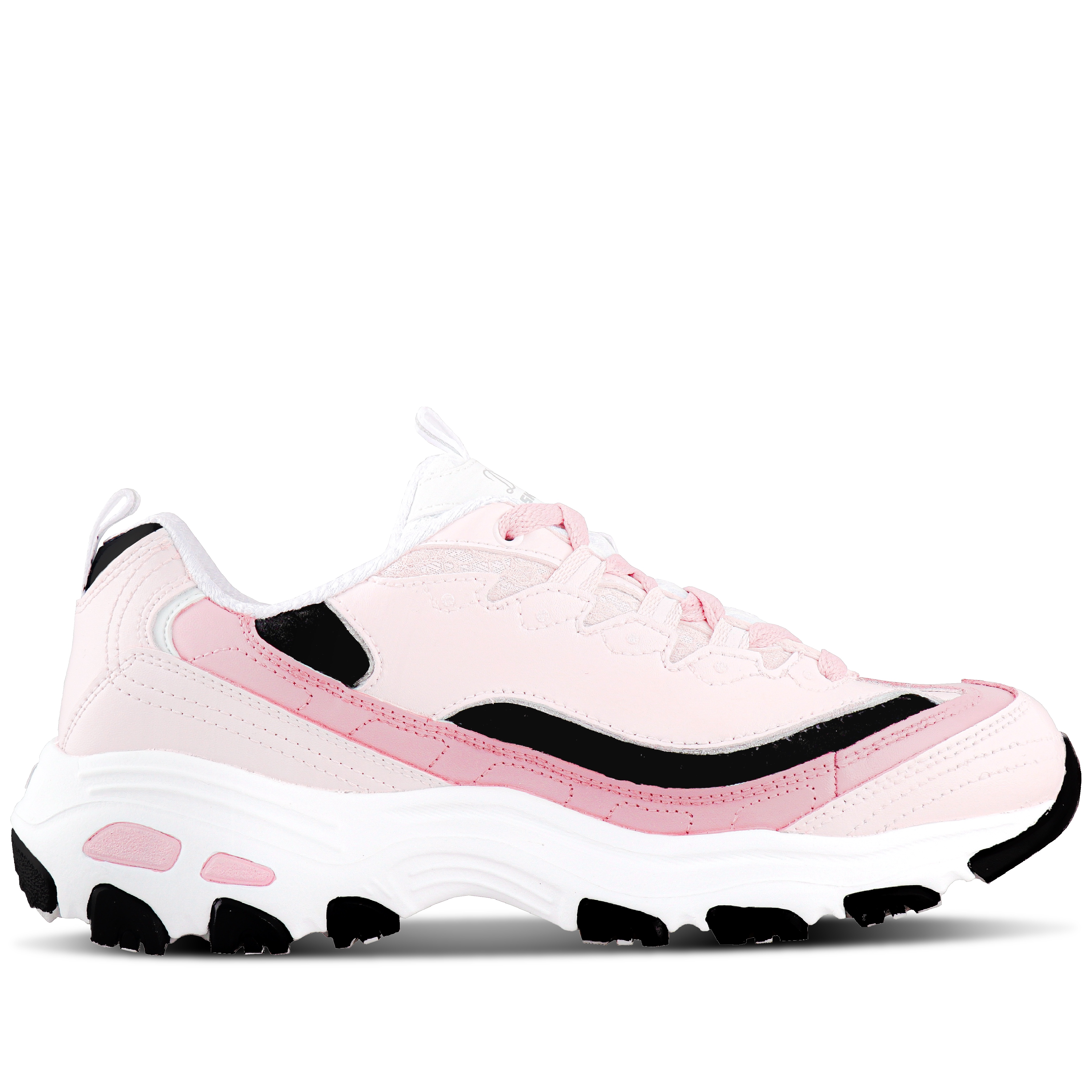 Skechers D'LITES 1.0 Abrasion Resistant Low top Chunky Sneakers Women's Guava Pink