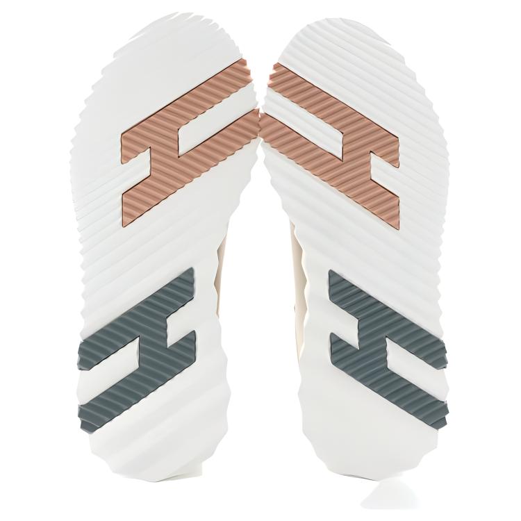 HERMES Bouncing Casual Shoes Men Low-Top Beige