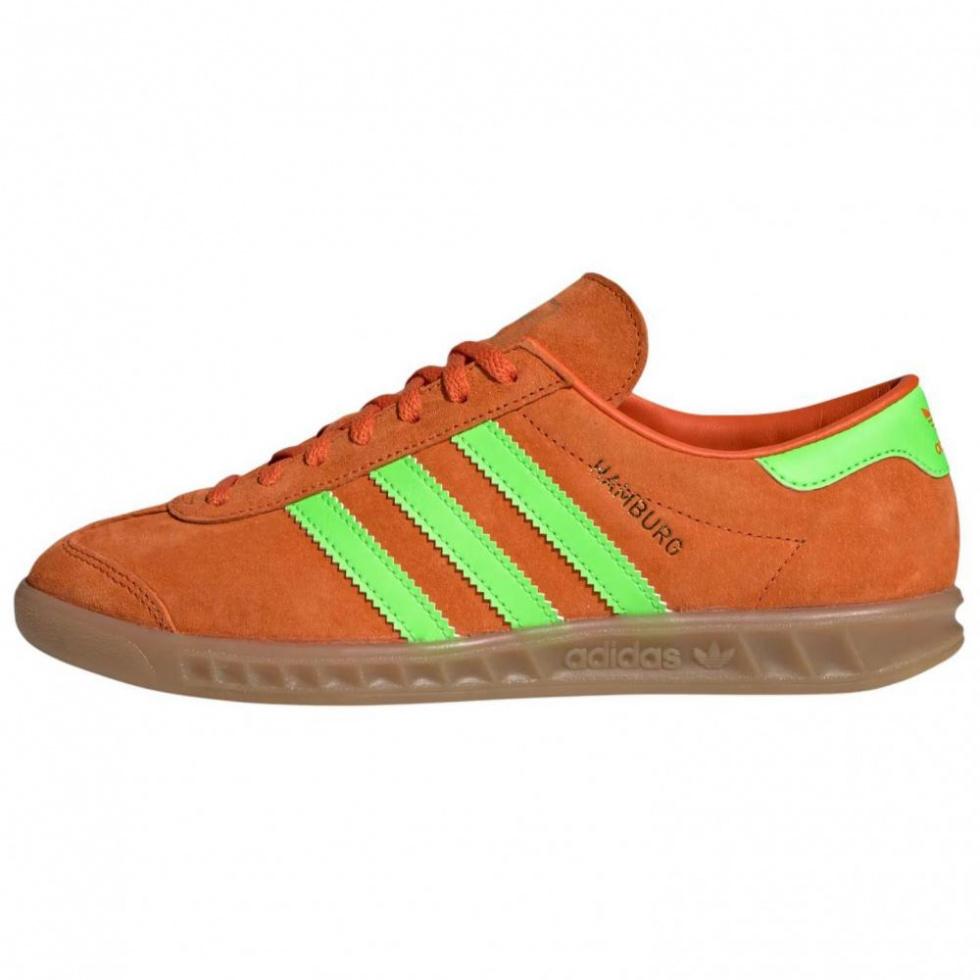 Adidas Originals Hamburg Orange Solar Green Women's
