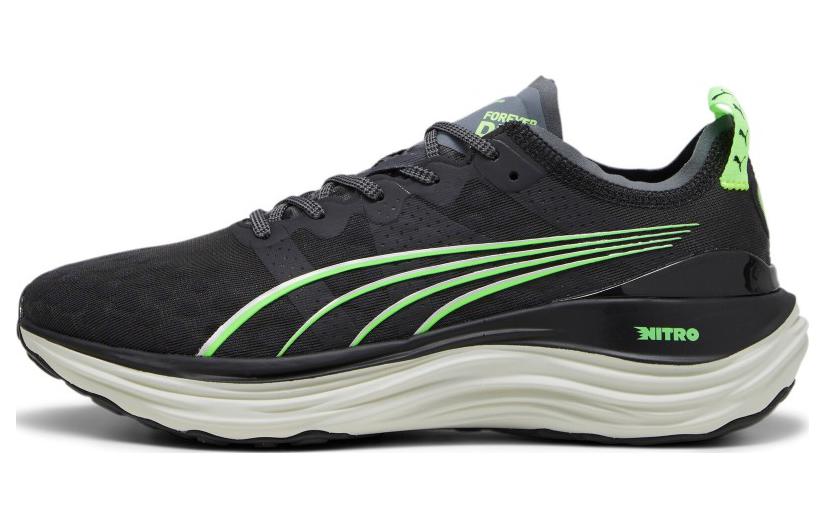 PUMA ForeverRun Nitro Running Shoes 'Black Green'