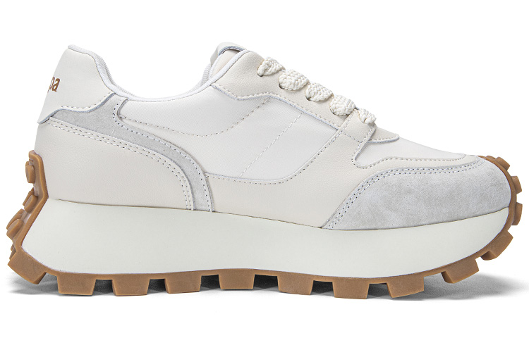 Kappa Anti-Slip Wear-Resistant Low-Top Casual Running Shoes Women's Beige Yellow купить в интернет-магазине Yoocart с быстрой доставкой по России.