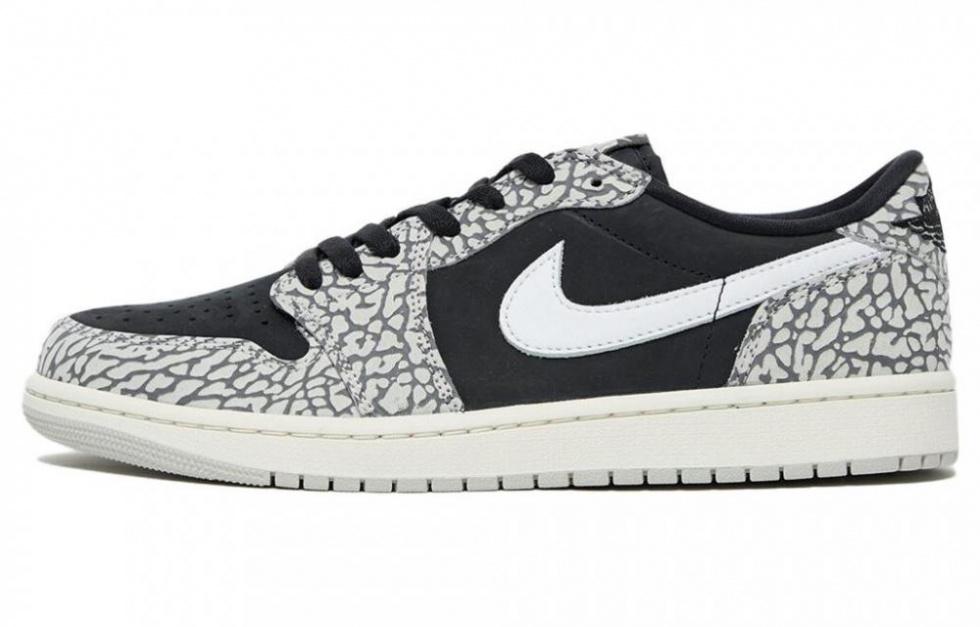 JORDAN 1 Retro Low Og Black Cement