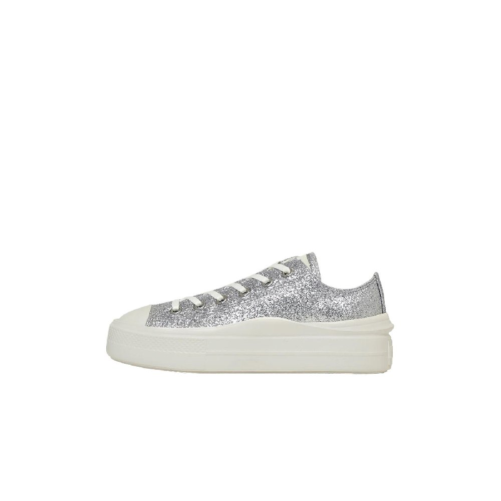 Converse ALL STAR LIGHT PLTS 2 Lightweight Low Top Canvas Shoes Unisex Silver