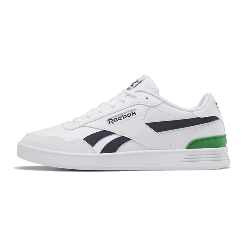 Reebok Court Advance Clip 'White Black Green'