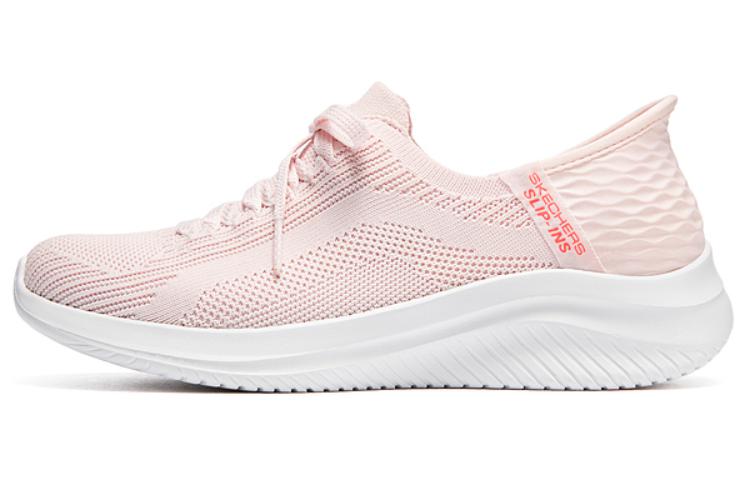 Skechers Wear-resistant And Lightweight Low-Top Casual Shoes Women's Pink