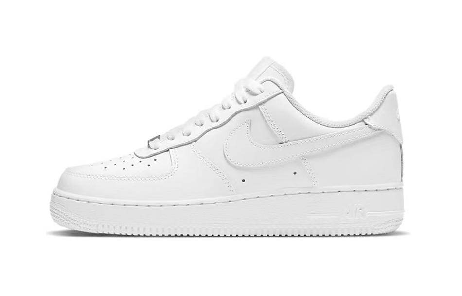 Nike Air Force 1 Slip Resistant, Abrasion Resistant, Lightweight Low Top Skateboard Shoes Women's White Green купить в интернет-магазине Yoocart с быстрой доставкой по России.