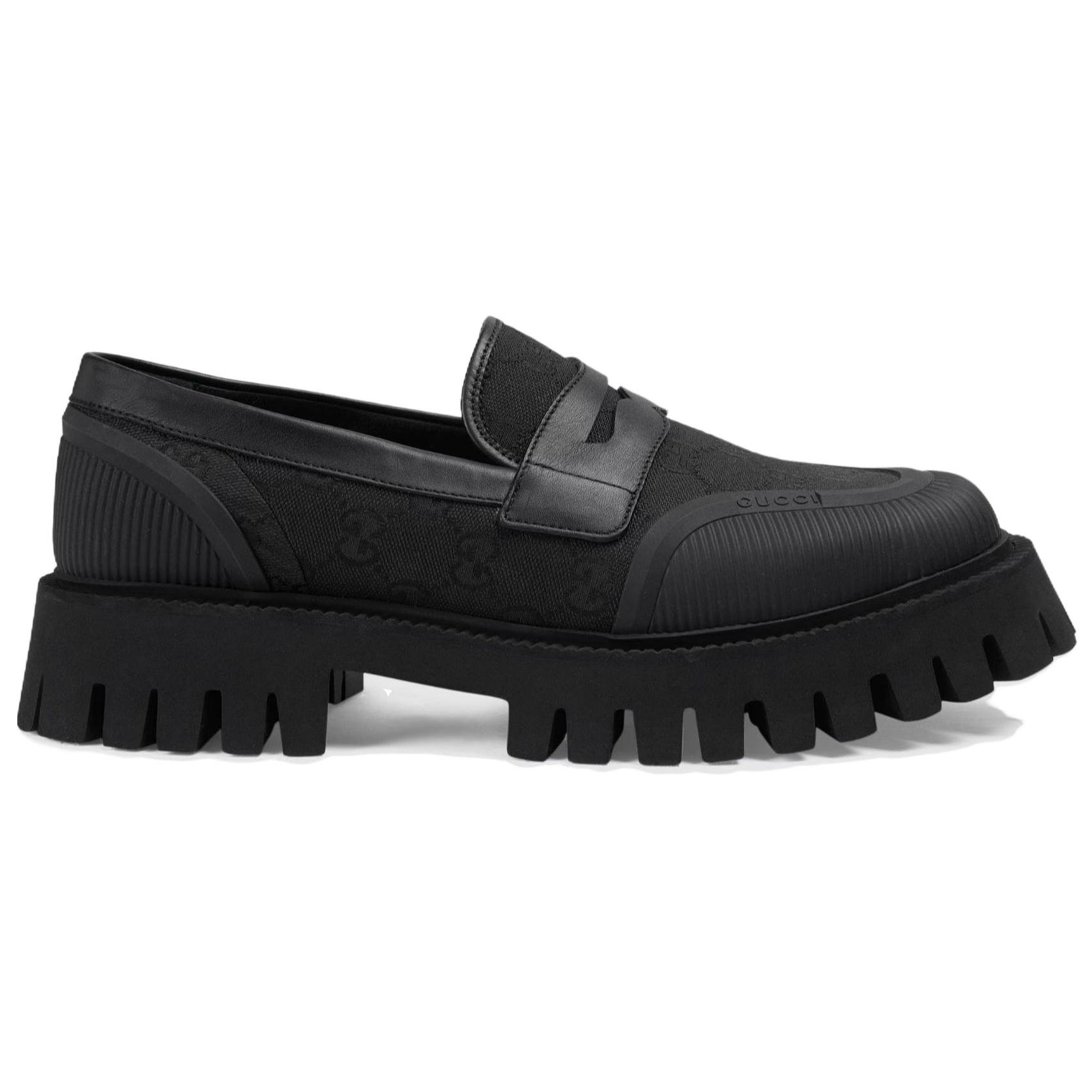GUCCI GG Supreme Canvas Loafers купить в интернет-магазине Yoocart с быстрой доставкой по России.