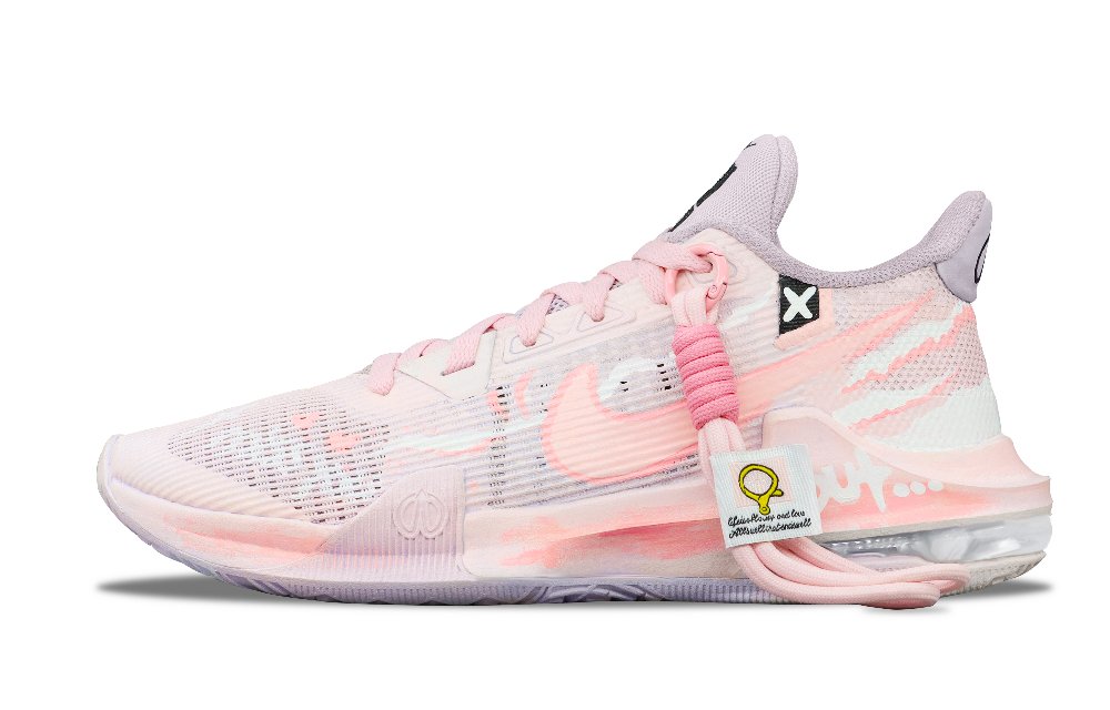 Nike Air Max Impact 3 Confession Moment Anti-Slip Wear-Resistant Low-Top Basketball Shoes Unisex Pink