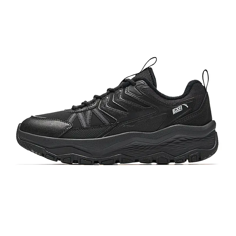 Anta Mountain Exploration Low top Trail Running Shoes, Fleece Lined Women's Basic Black