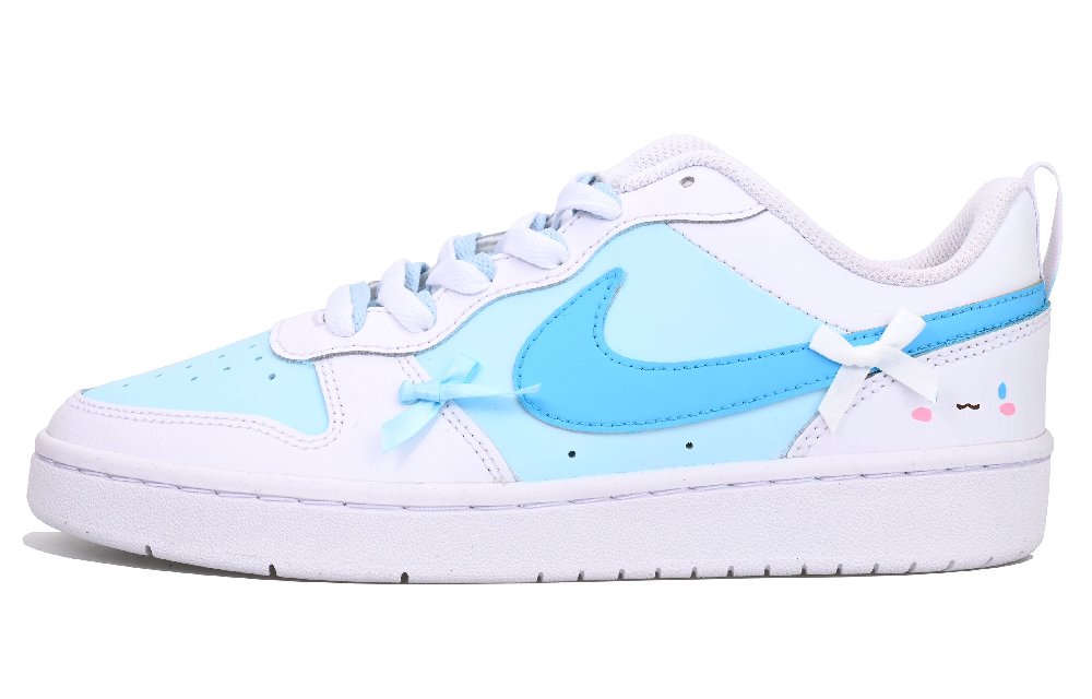 Nike Skateboard Shoes Women's Low-Top Blue/White