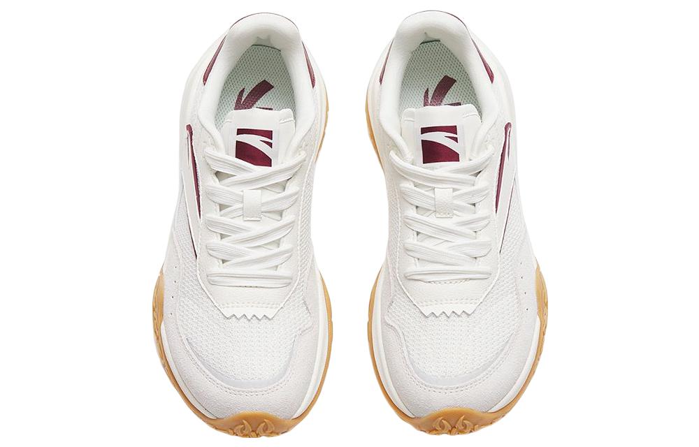Anta Set Sail Anti-Slip Wear-Resistant Low-Top Sports Casual Shoes Women's White Gray Red купить в интернет-магазине Yoocart с быстрой доставкой по России.