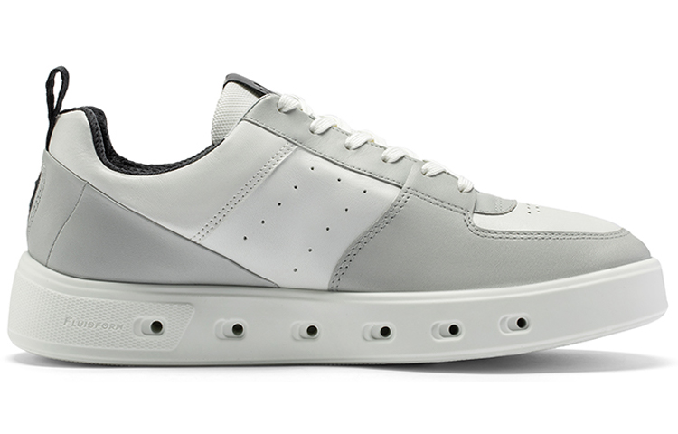 Ecco Street 720 Series Low Top Skateboard Shoes Men's Concrete Gray
