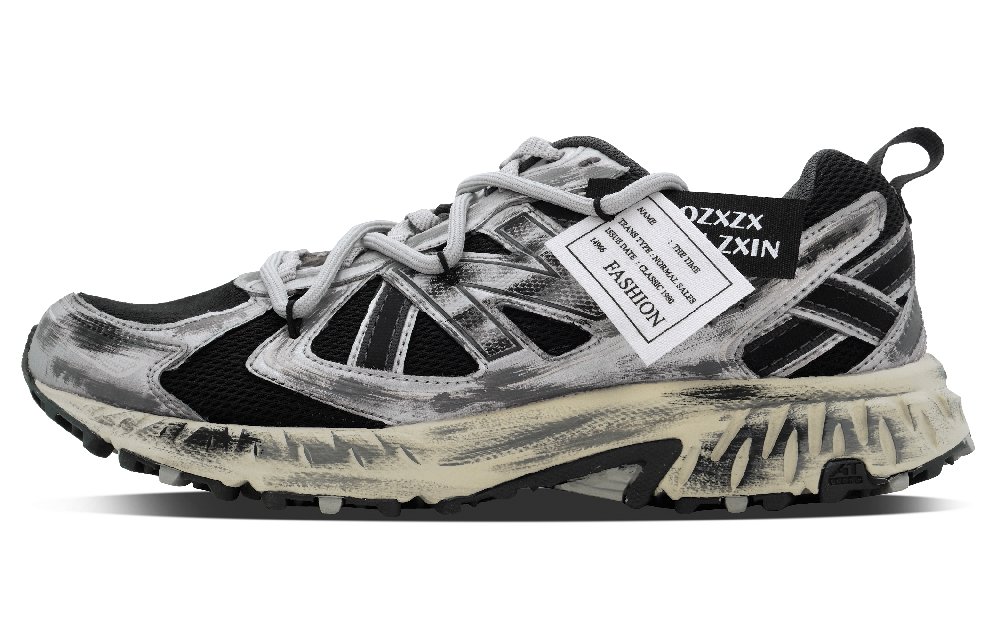 New Balance NB 410 Anti-Slip Wear-Resistant Low-Top Casual Running Shoes Unisex Black Gray