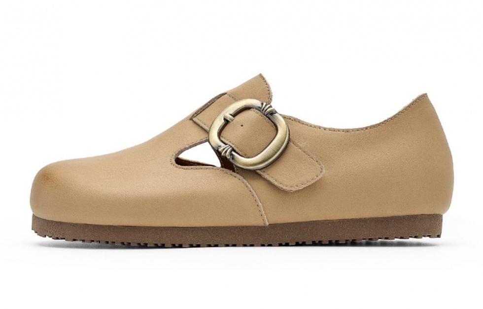 EBLAN Casual Single Shoes Women's Apricot