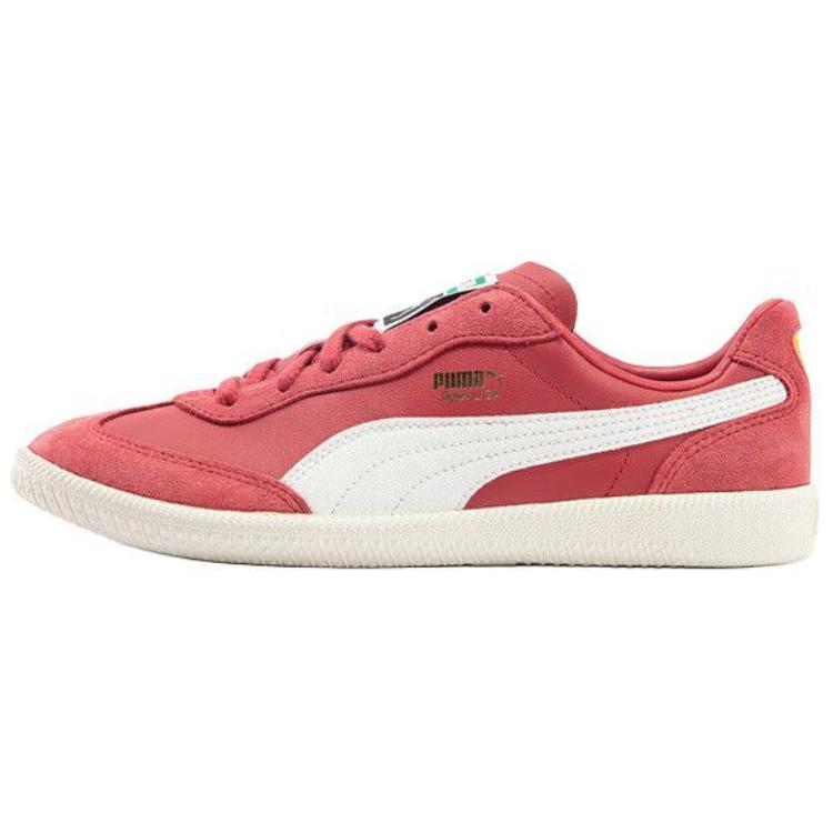 PUMA Liga Wear resistant And Lightweight Low Top Casual Shoes Unisex Red