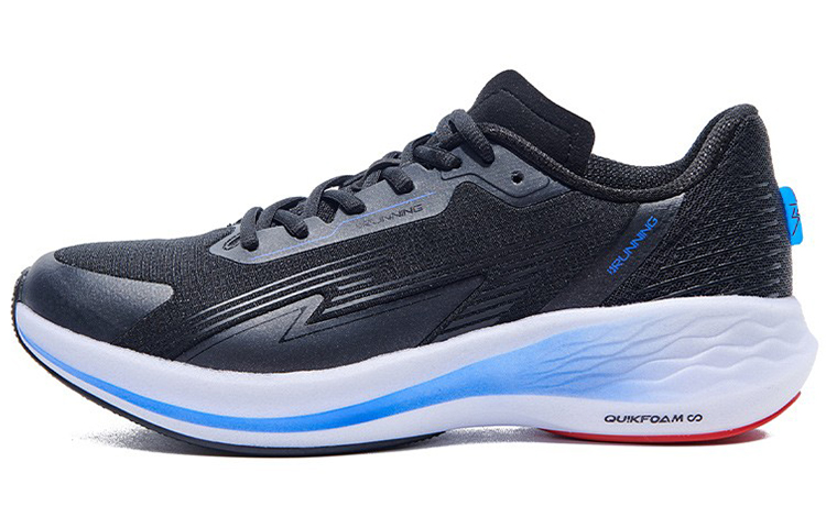 361° Flying Wing 2 Wear-Resistant Low-Top Running Shoes Men's Black Blue
