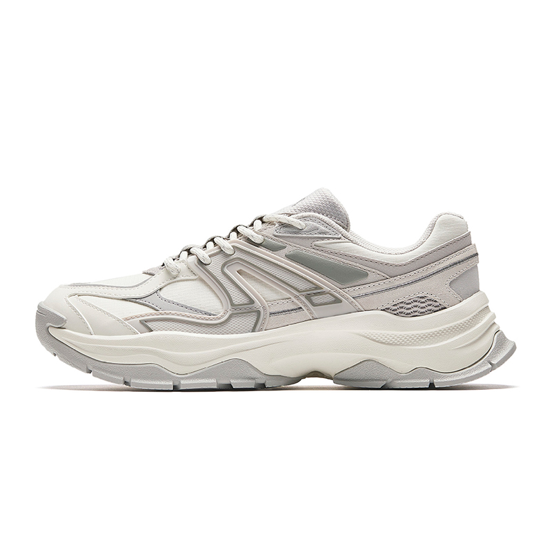 Anta Hot Wear-Resistant Low-Top Casual Shoes Women's White Gray