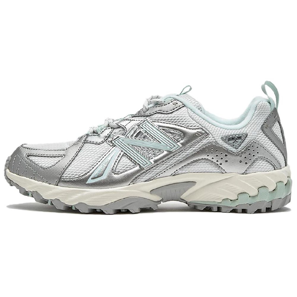 New Balance ML610 Low Top Casual Running Shoes Unisex Silver Green