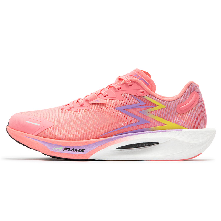 361° Speed 3 PRO Cushioned Slip Resistant Abrasion Resistant Breathable Low Top Running Shoes Unisex Pink