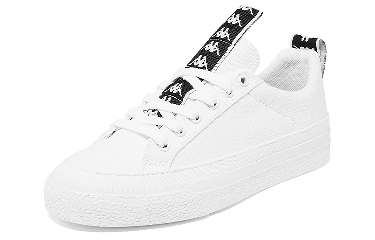 Kappa Skateboard Shoes Unisex Low top White/Black
