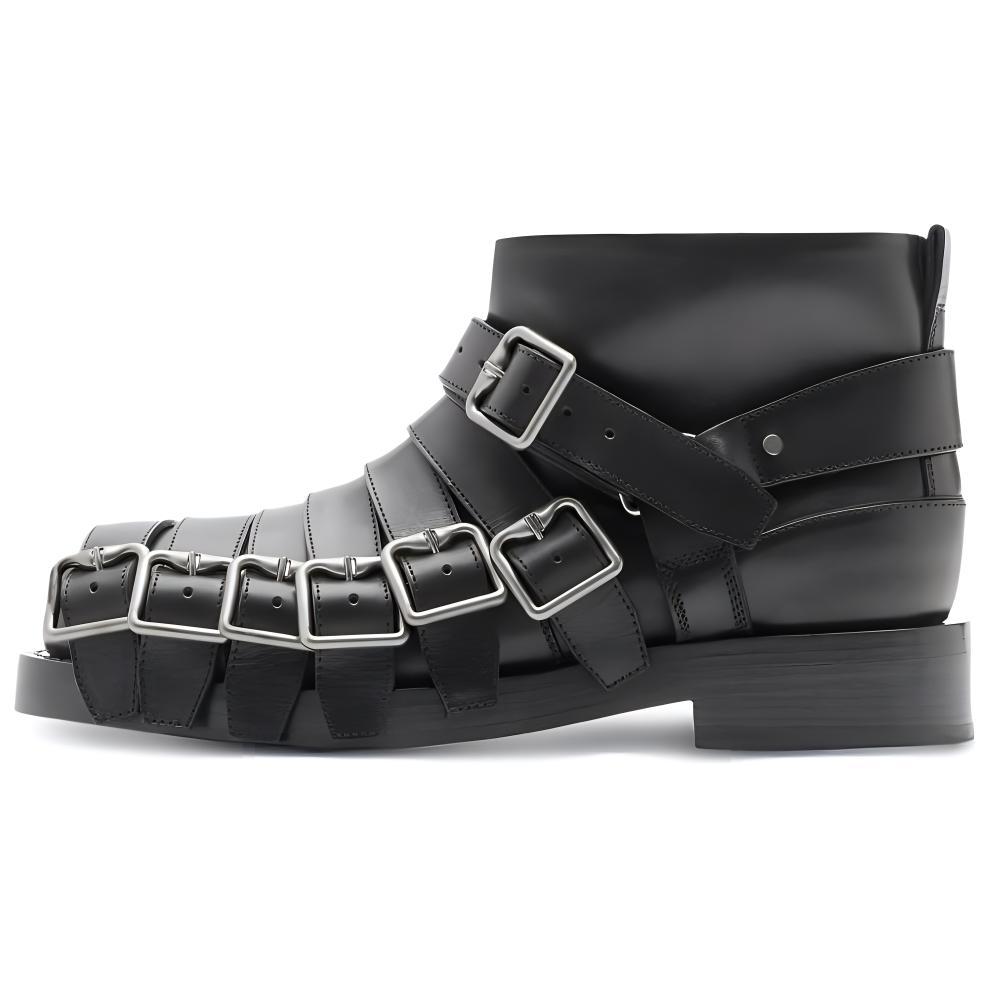 Burberry Ankle Boots Men's Black