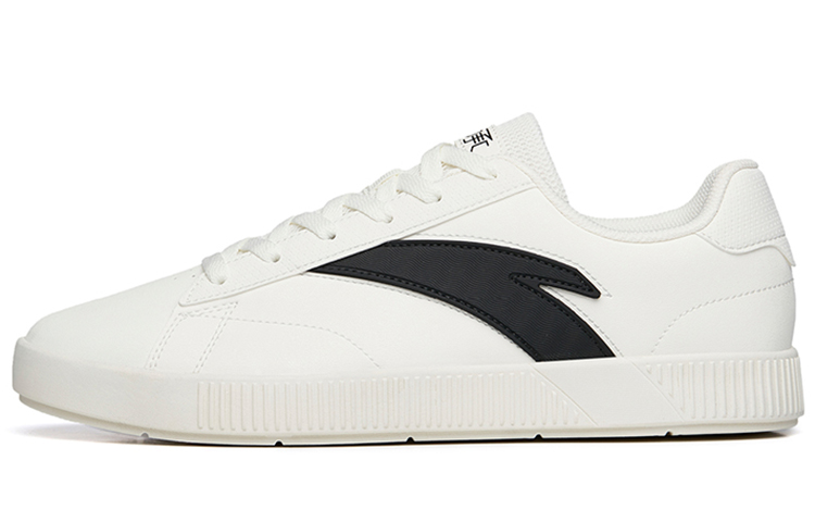 Anta Low Top Skateboard Shoes Men's White Black