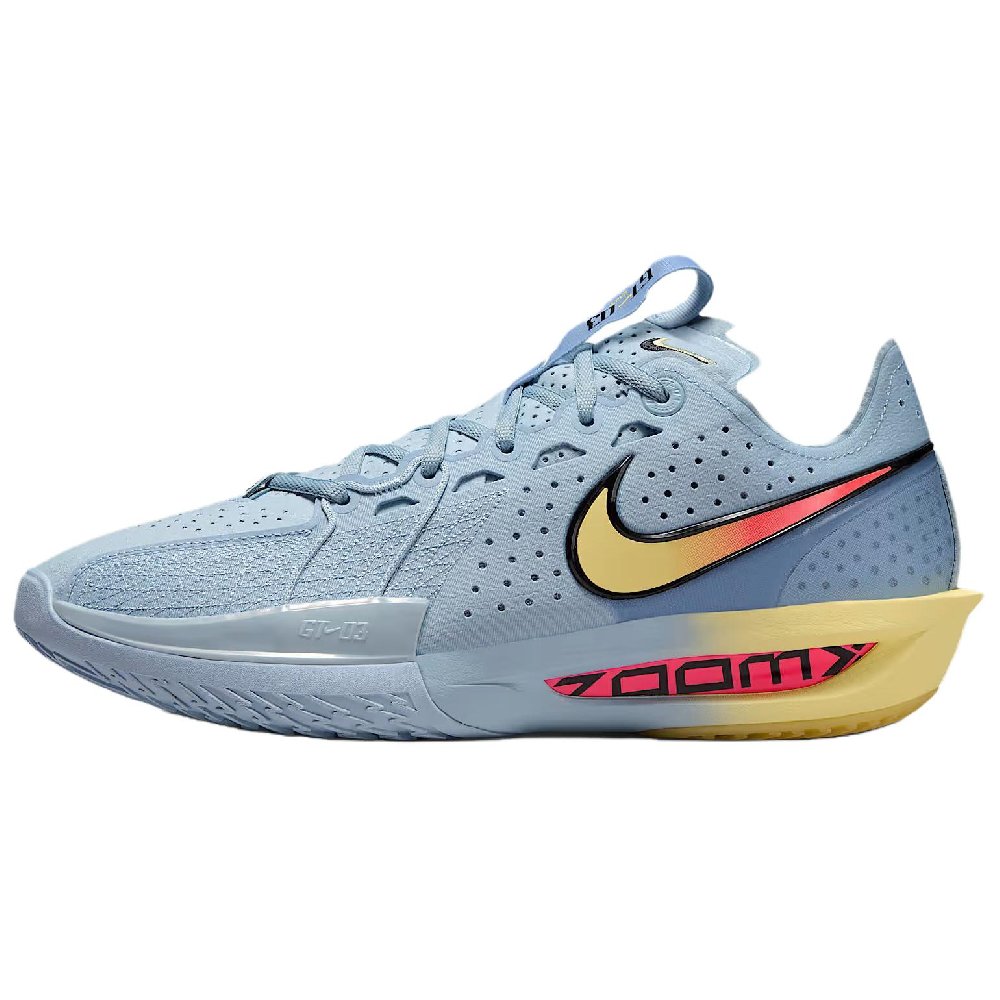 Nike G.T. Cut 3 Cushioning, Abrasion Resistant, Breathable, Lightweight Low Top Basketball Shoes Unisex Blue