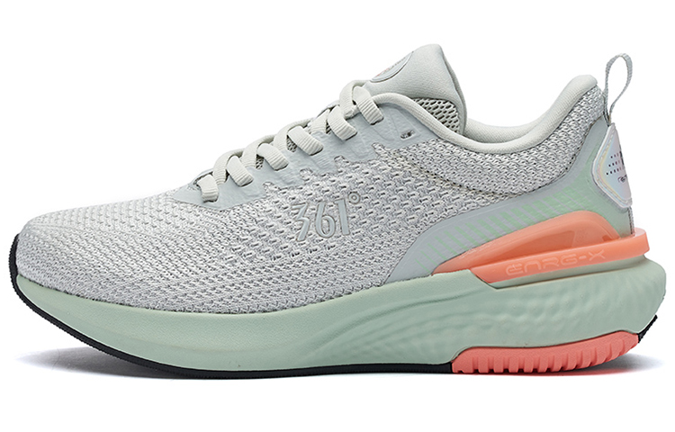 361° Fei Ren Rebound Low Top Running Shoes Women's Cyan Melon