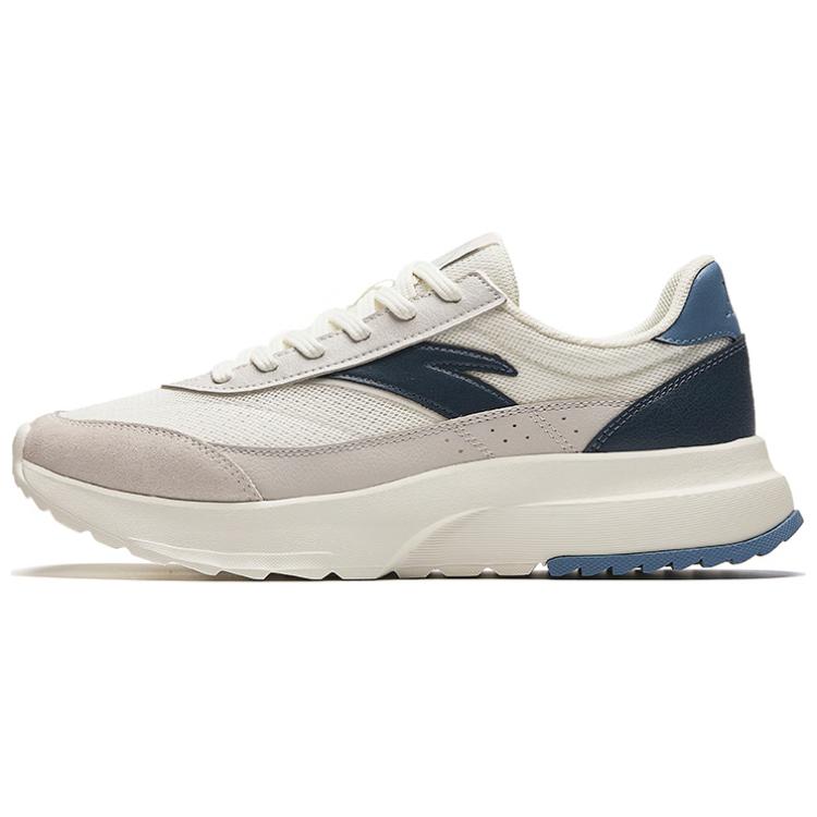Anta Xiaoice Candy Cushioning, Wear Resistant Low Top Casual Shoes Men's White Gray Blue