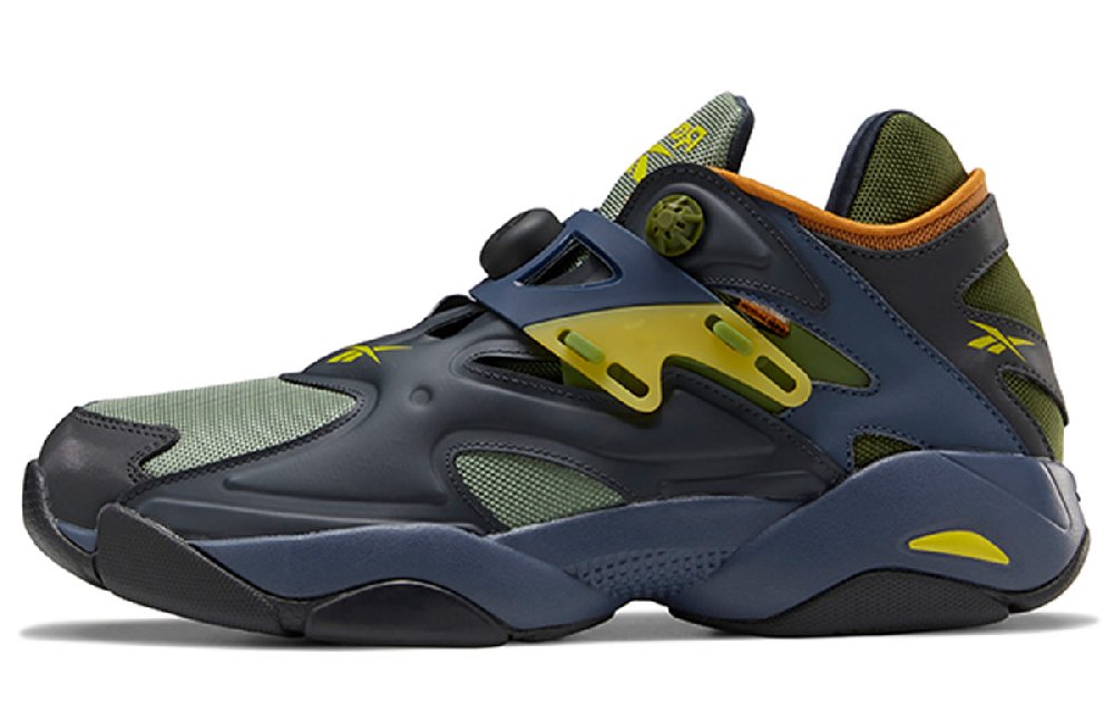 Reebok Pump Court Running Shoes Black/Green