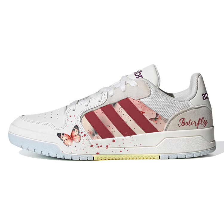 Adidas Neo Entrap Skateboard Shoes Unisex Low Top White/Pink купить в интернет-магазине Yoocart с быстрой доставкой по России.